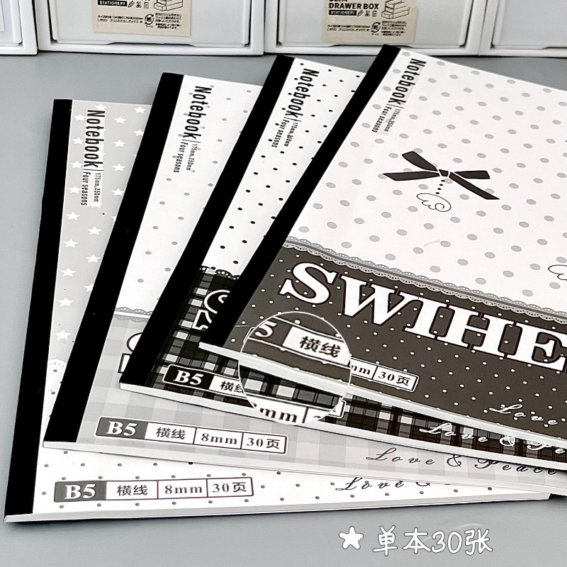 4 Packs of Black and White Ang - Blank Sheet Music Notebook ulasan dan harga