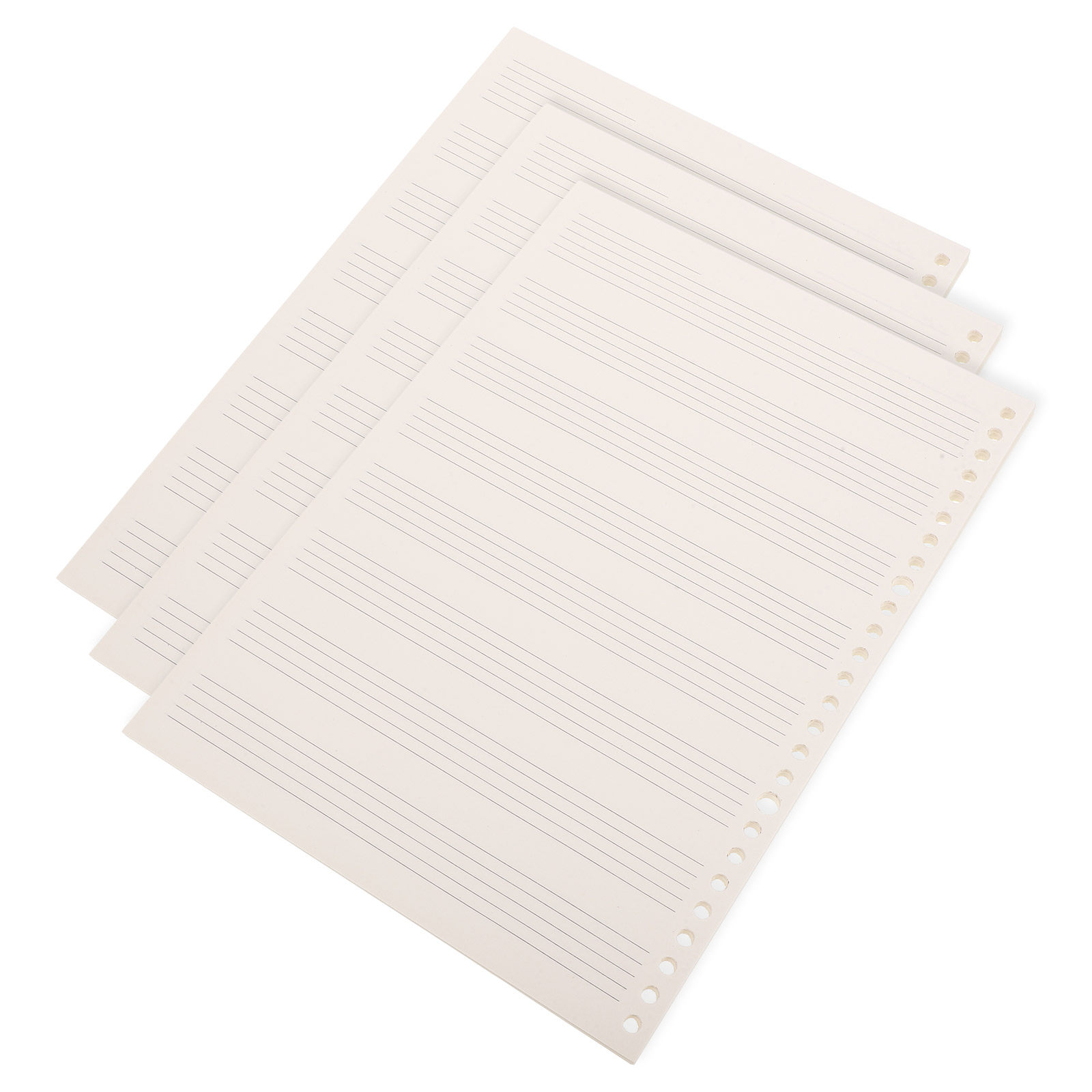 3Pcs Compact Detachable Staff  - Blank Sheet Music Notebook ulasan dan harga