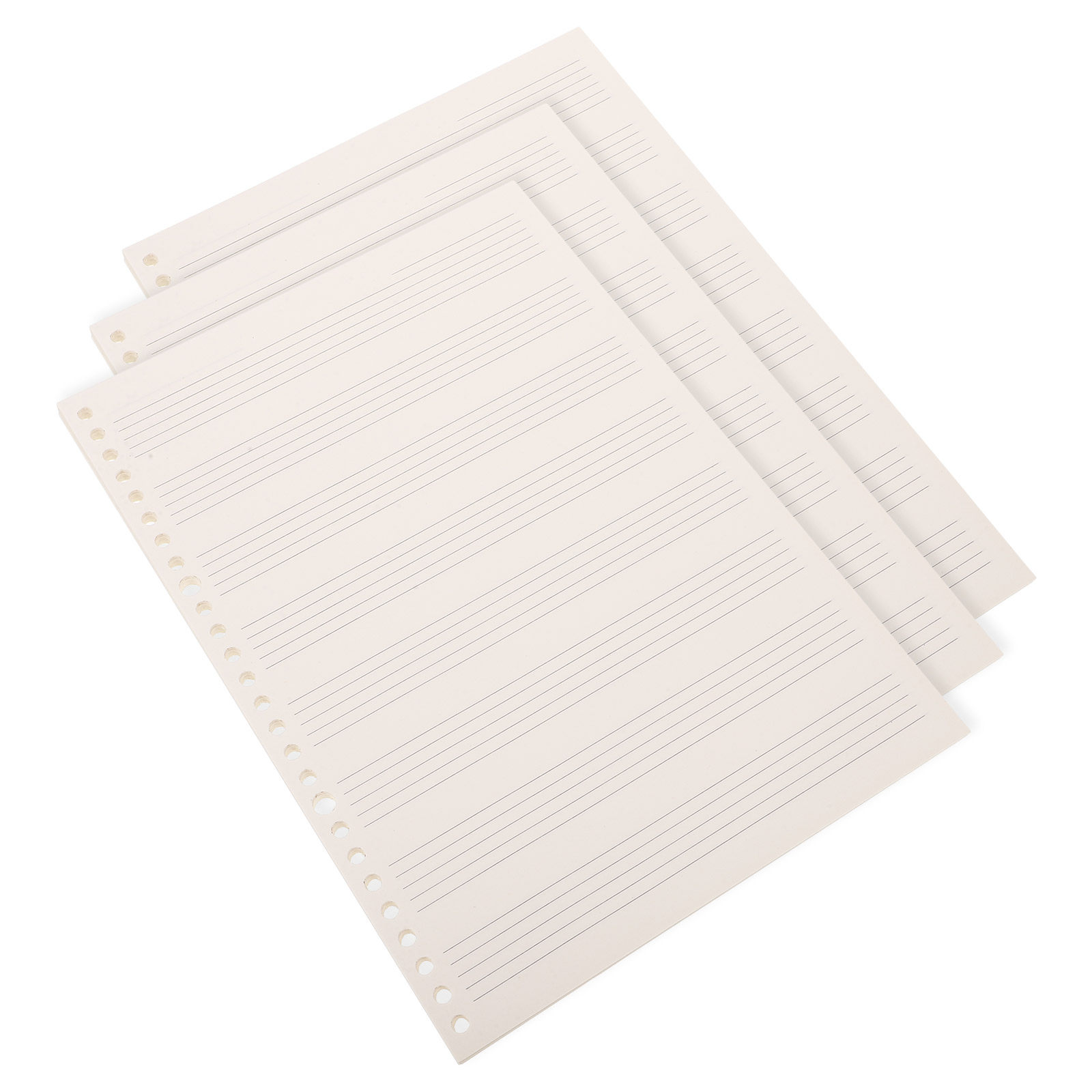 3Pcs Compact Detachable Staff  - Blank Sheet Music Notebook ulasan dan harga