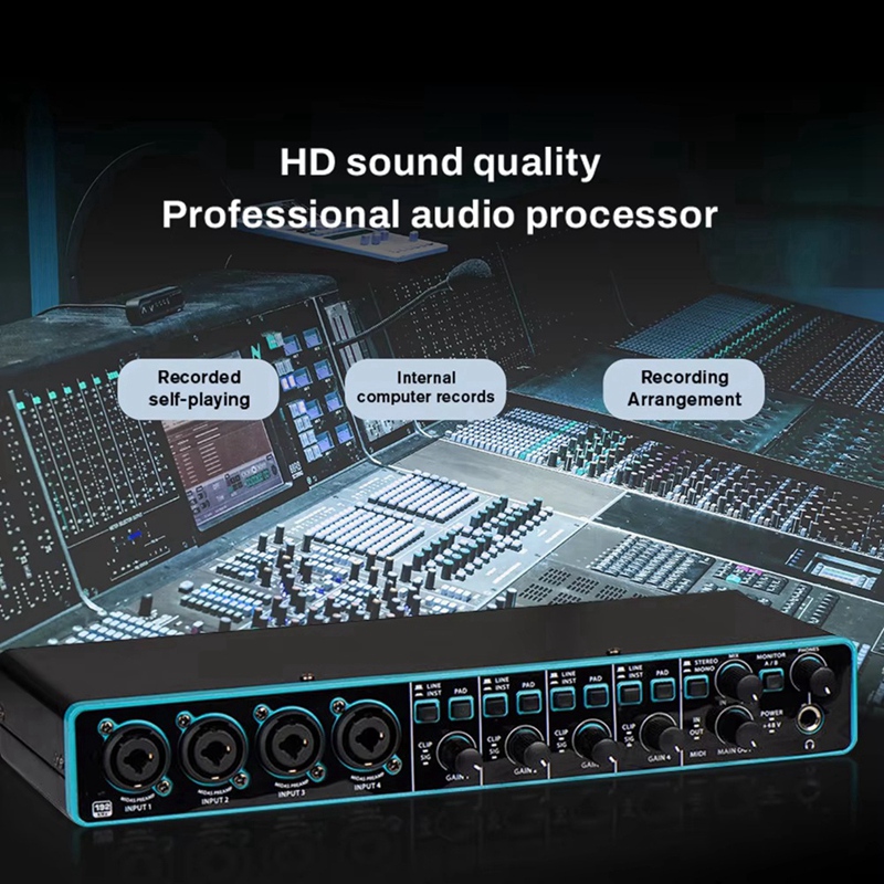 Audio Interface Sound Card Pro - Music ulasan dan harga