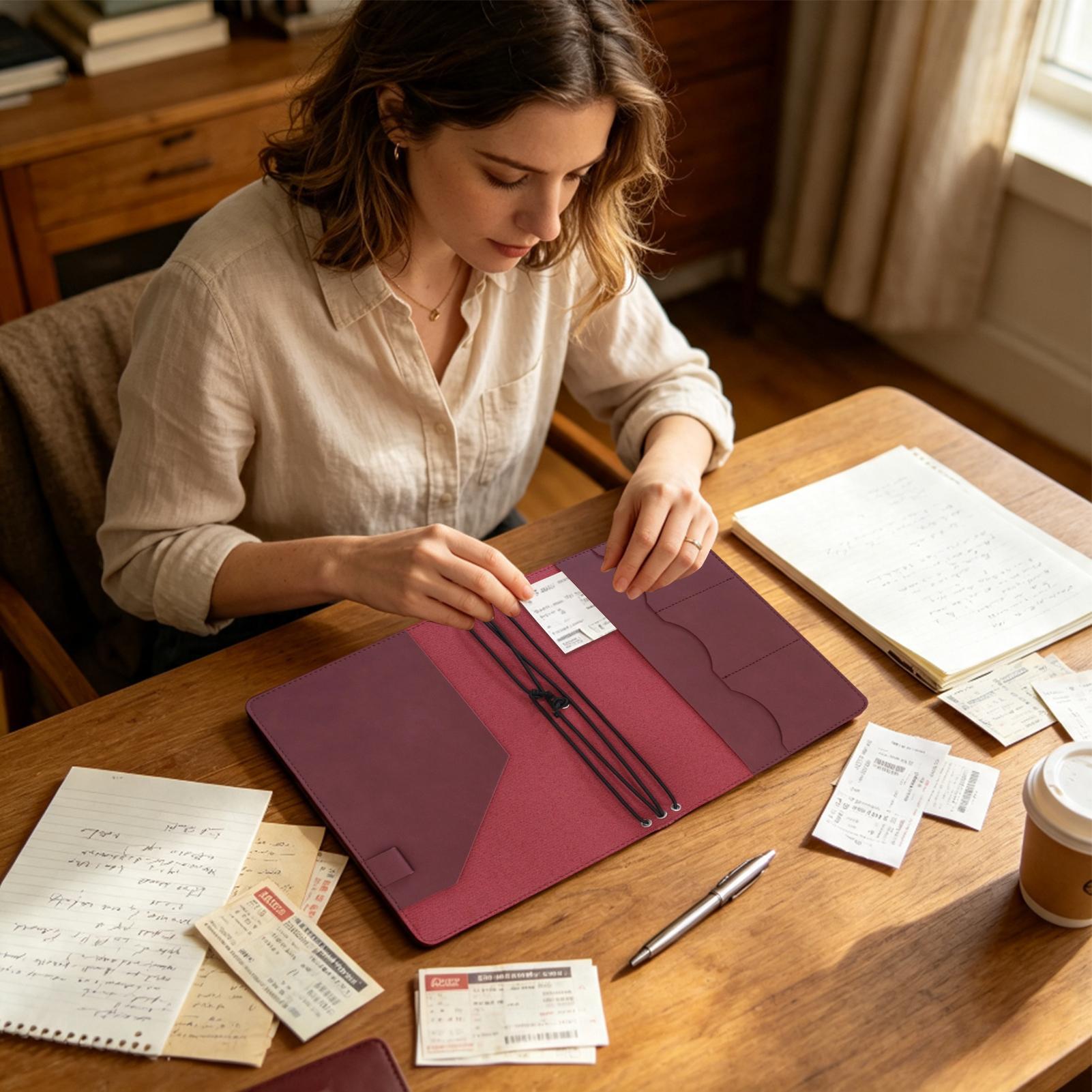 Leather A5 Notebook Cover Mult - Vintage Leather Journal Notebook ulasan dan harga